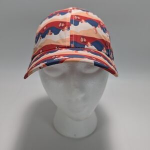 Sprints Prarie Dogs Print Adjustable Size Vented Running Hat